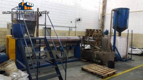 Extrusora de pl�sticos 100 mm