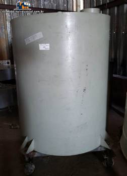 Tanque de pl�stico de polipropileno PP Grabe de 1.000 L