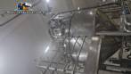 Tanque de compensaci�n en acero inoxidable con agitador, 2000 litros.