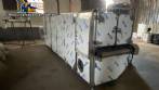 Horno t�nel continuo de gas de acero inoxidable con 3 bandejas.