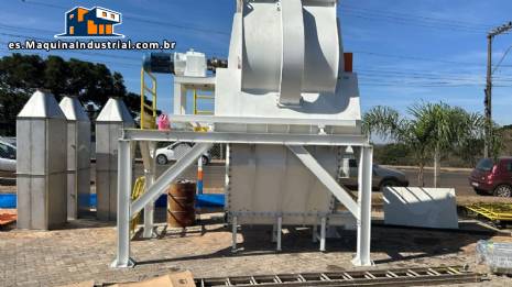 Mezclador horizontal de paletas internas de acero inoxidable LIBRASIS de 1000 litros