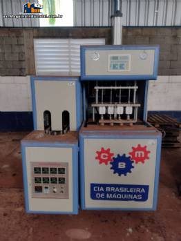 Sopladora semiautom�tica de botellas PET de 4 cavidades