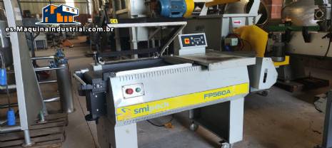 Selladora en L con t�nel de retractilado para embalaje de paquetes Smipack