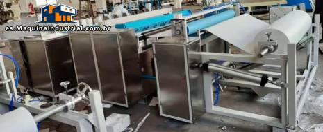 Mquina rebobinadora de no tejidos para toallitas hmedas y secas en rollos