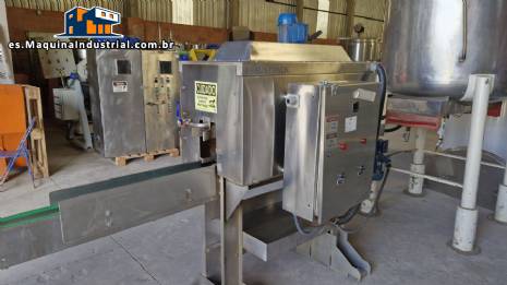 T�nel de contracci�n por vapor de manguitos de acero inoxidable Robust Pack