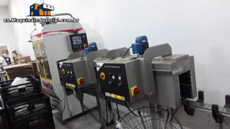 T�nel para retractilado de etiquetas en botellas Narita