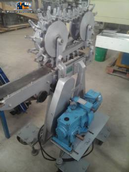 Cortadora de jab�n Caterpillar con 25 cuchillos