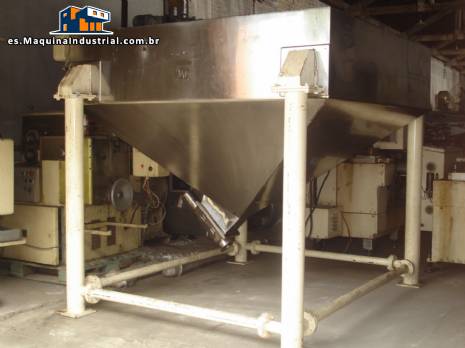 Tanque de tronco de pir�mide en acero inoxidable 304