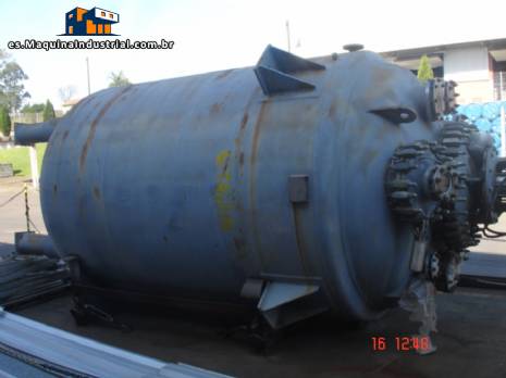 Reactor Taiji de 10.000 litros revestido de vidrio