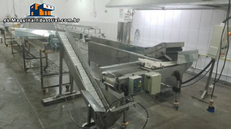 L�nea para la fabricaci�n de pajitas de masa frita para relleno Toshiro  Braslaer