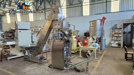 Envasadora vertical autom�tica con b�scula Cetro FZL 1000SE.