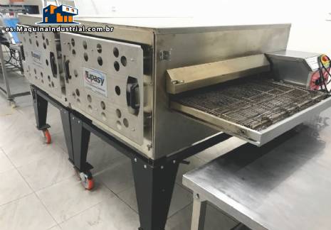 Horno t�nel industrial para cocinar alimentos