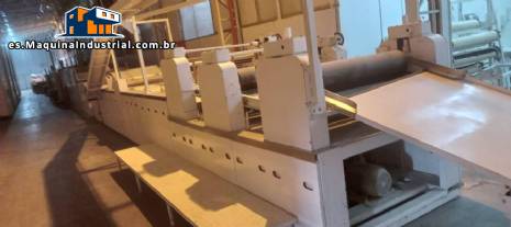 Horno industrial a gas continuo Ariete de 40 metros de capacidad 800 kg/hora.