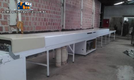 T�nel de enfriamiento para chocolate con 12 metros