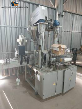 Sistema de lnea de llenado de latas Masipack Neife Brapenta para productos en polvo