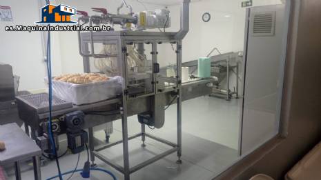 M�quina para rellenar pan de ajo