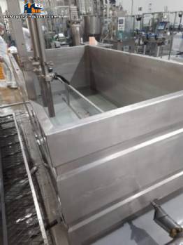 Tanque encamisado de acero inoxidable para produccin de queso BB Inox 3500 litros