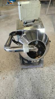 Sart�n de sobremesa con revestimiento de acero inoxidable e inflador, JHM