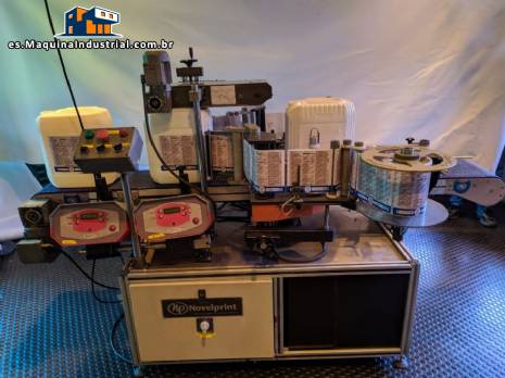 Etiquetadora industrial autom�tica 20 L Noveltech