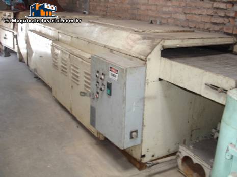 T�nel de enfriamiento con l�mina de acero inoxidable