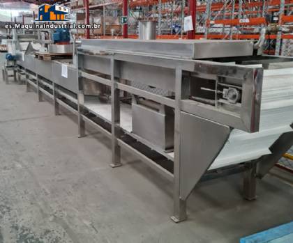 Pasteurizador de inmersi�n de t�nel continuo para botellas y envases - TECNINT