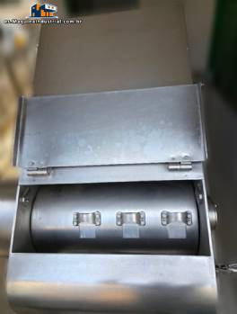 Rompebloques de acero inoxidable, Precision Stainless Steel 20 HP, para carnes y pescados congelados.