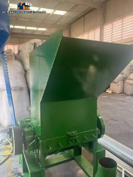 Molino de cuchillas rotativas para reciclaje de PP, PET, PS, ABS, caucho 25 HP