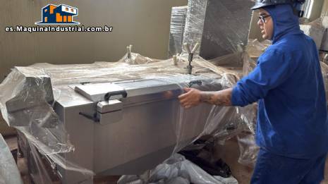 Procesador autom�tico de mollejas, 7.000 unidades por hora, Usinox, a�o 2020