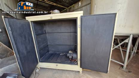 Horno con calentamiento por resistencia.