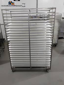 Carro esqueleto de acero inoxidable