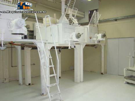 Prensa extrusora para pasta corta y larga Fima 150 kg