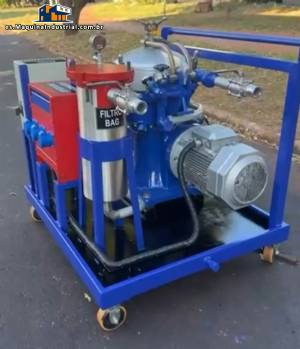 Separador centr�fugo montado sobre patines para la limpieza de aceites de sistemas hidr�ulicos y similares Alfa Laval