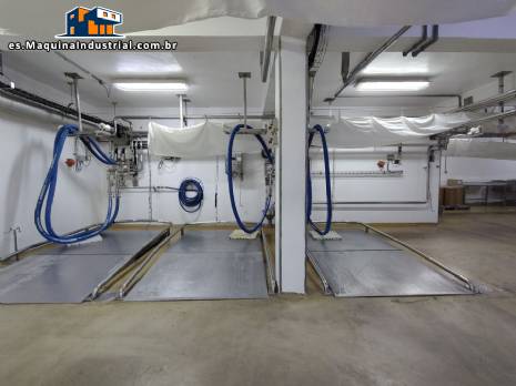 Báscula de suelo con rampa en acero inoxidable 304, Alfa Instrumentos, 1000 kg 4000 kg