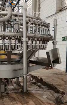M�quina rotativa de llenado, enjuague y taponado para productos carbonatados 40 60 8 CFT