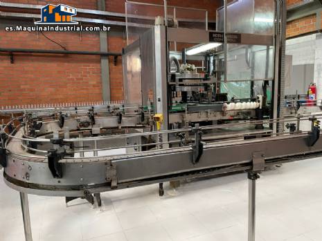 Etiquetadora automtica Krones Contiroll 12.000 botellas por hora