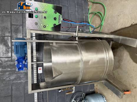 Cacerola eléctrica y de gas con camisa de acero inoxidable para mermeladas y conservas, 250 litros, Inoxmar. Cacerola eléctrica y de gas con camisa de acero inoxidable para mermeladas y conservas, 250 litros, Inoxmar.