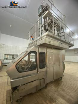 Línea completa de ultrapasteurización UHT SPX APV, máquina de llenado aséptico Tetra Pak TBA 8 para salsas, caldos y sopas. Línea completa de ultrapasteurización UHT SPX APV, máquina de llenado aséptico Tetra Pak TBA 8 para salsas, caldos y sopas.