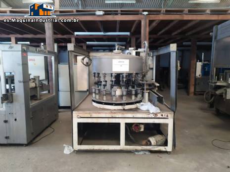 Llenadora rotativa con enjuagadora lavabotellas Arbras Llenadora rotativa con enjuagadora lavabotellas Arbras