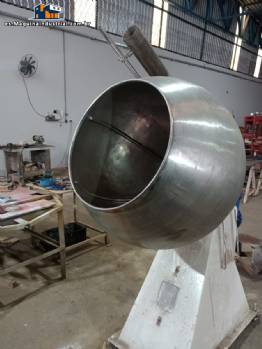 Máquina de recubrimiento de acero inoxidable Biasinox con soplador Máquina de recubrimiento de acero inoxidable Biasinox con soplador